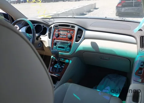 2004 Toyota Highlander Limited V6 from USA, damaged, VIN JTEEP21A140056034